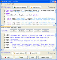 WonderWebWare HTML Converter screenshot